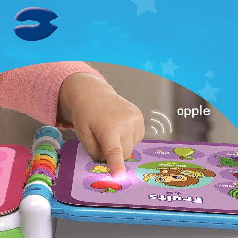 Touch Book Early Childhood Education Music Story Bilingual Learning Machine - EX-STOCK CANADA