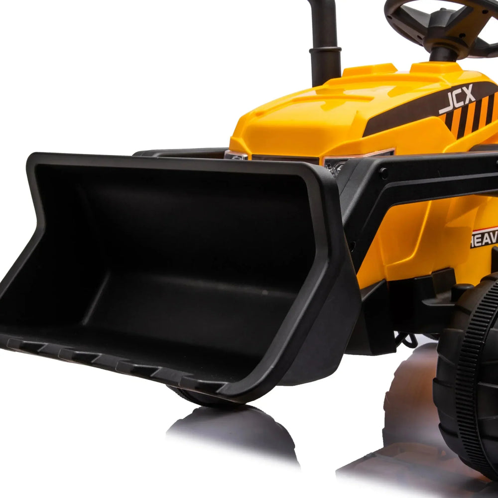12V Excavator Tractor Kids Ride On Car with Remote Control 
