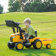 12V Excavator Tractor Kids Ride On Car with Remote Control 