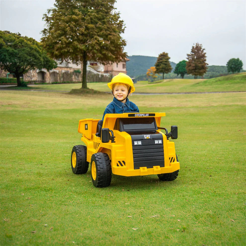 12V CAT Electric Dump Truck Kids Ride On 