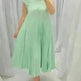 Women Summer Pleated Maxi Dress Casual Short Sleeve Crewneck Flowy Swing Long Dress with Pockets - EX-STOCK CANADA