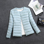 Chaqueta Térmica Ligera de Interior para Mujer con Cuello Redondo - EX-STOCK Canada