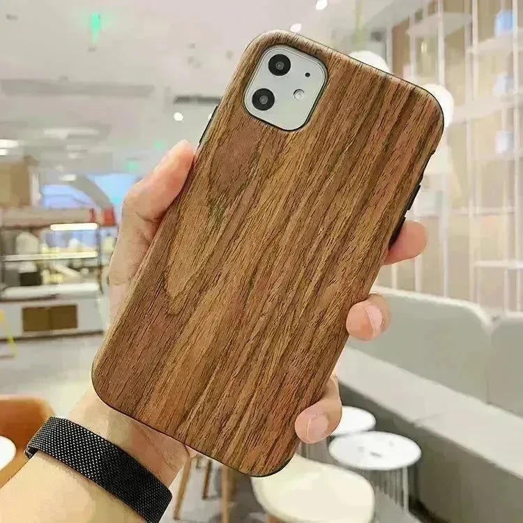 Simple Bamboo Wooden iphone  Protective case Unisex - EX-STOCK CANADA