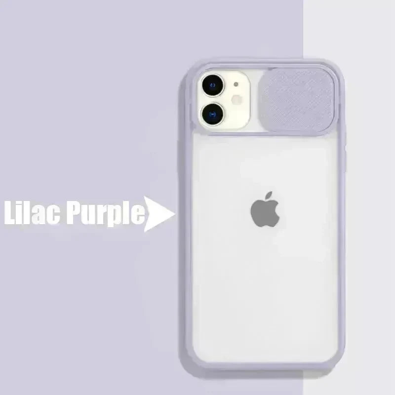Frosted frame lens Silicone phone case - EX-STOCK CANADA