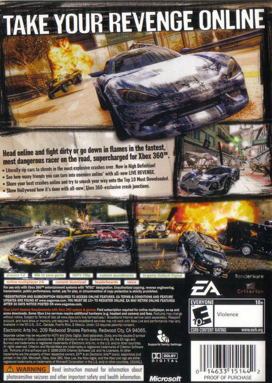 VENDETTA DU BURNOUT 