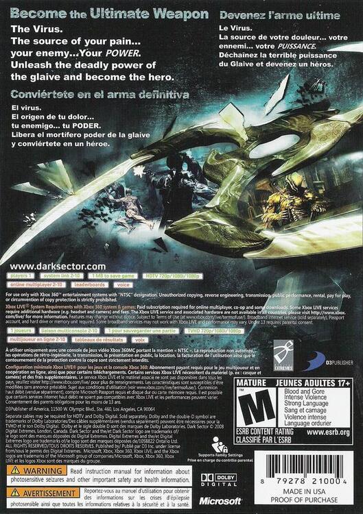 Dark Sector 