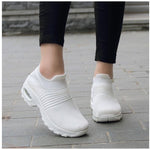 Casual Fashionable Socks Mesh Sneakers No tie sneakers women EX-STOCK