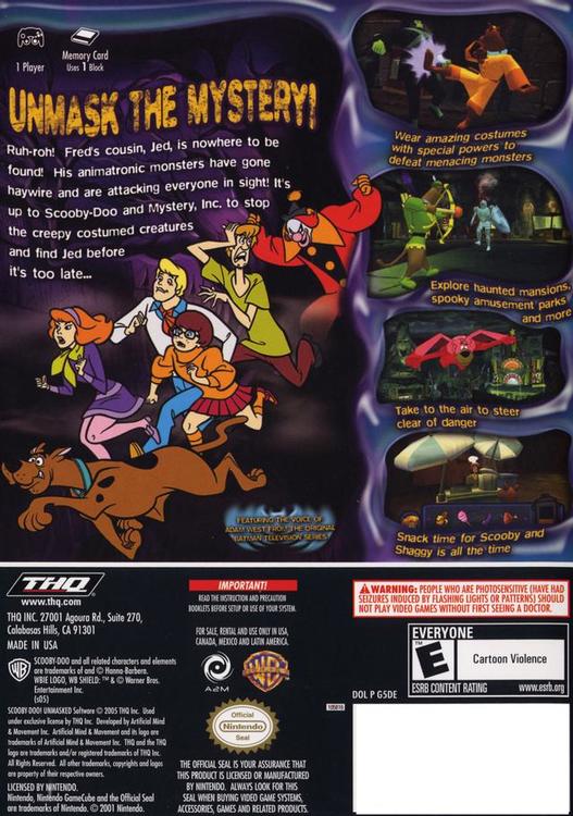Scooby-Doo!  Unmasked 