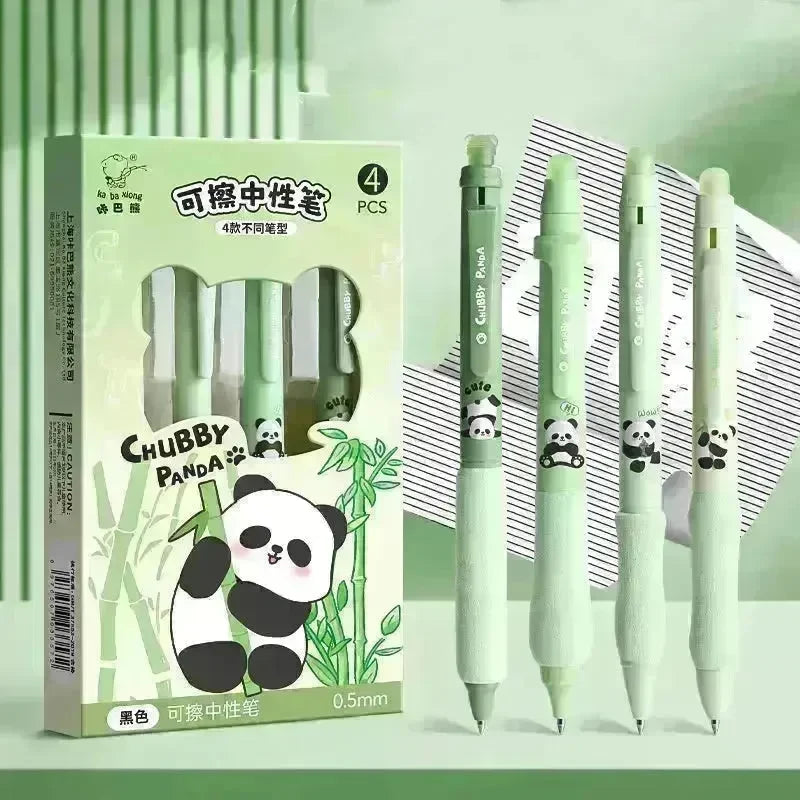 Cartoon Chubby Panda Erasable Pen for School Children - EX-STOCK CANADA