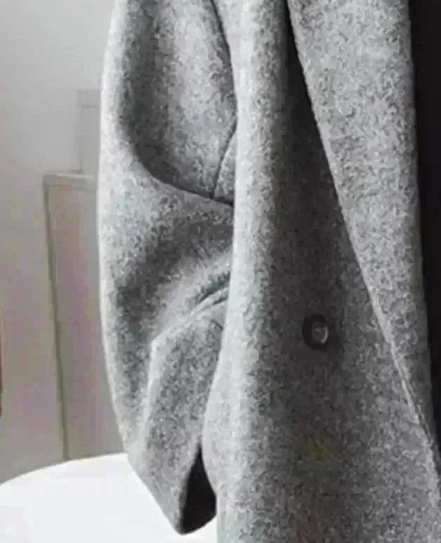 Buy Fall Winter long wool trench coat for women Cashmere trench coat - EX-STOCK CANADA