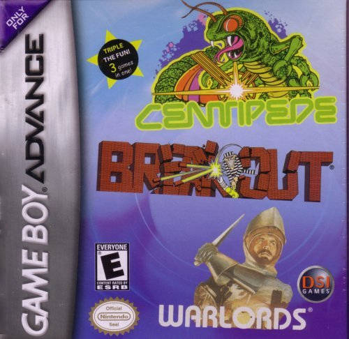 Centipede / Breakout / Warlords 