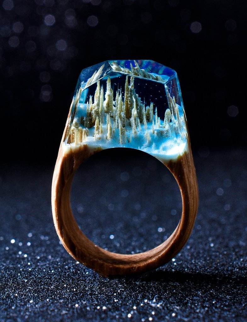 Resin wood ring - EX-STOCK Canada