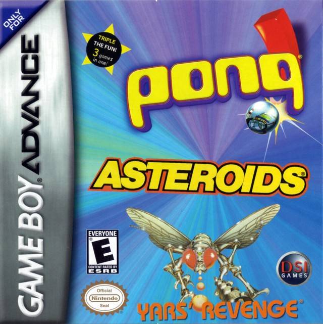 Pong / Asteroids / Yars' Revenge 