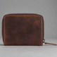 Cartera MET Hunter de cuero con cremallera alrededorEX-STOCK Canada 