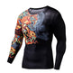 Flaming Dragon BJJ Rash Guard 