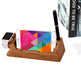 Wooden Table Desktop Dual Phone Holder - EX-STOCK CANADA