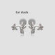 Female Cute Butterfly Earrings Jewelry - EX-STOCK Canada
