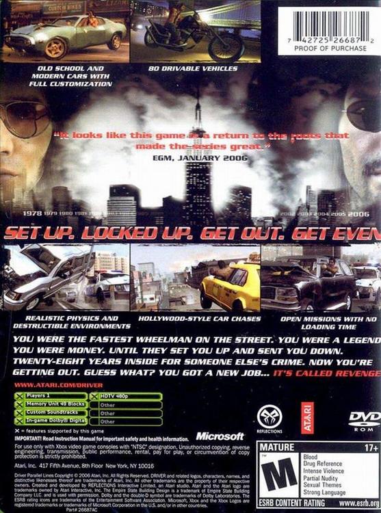 Driver: Parallel Lines - Limited Edition 