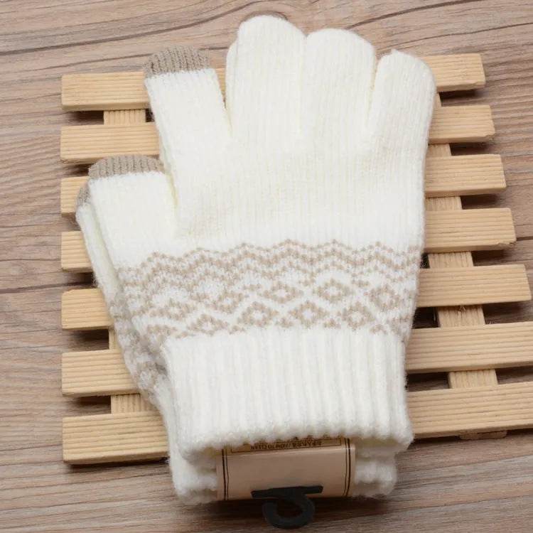 Couple knitted gloves touch screen gloves - EX-STOCK Canada