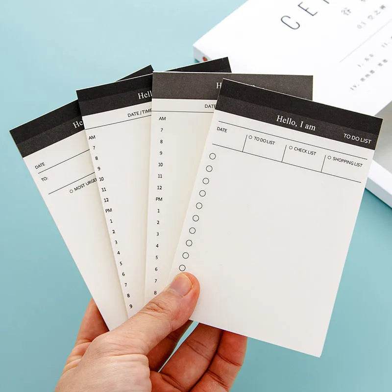 Portable Notepad Schedule Daily Planner - EX-STOCK Canada