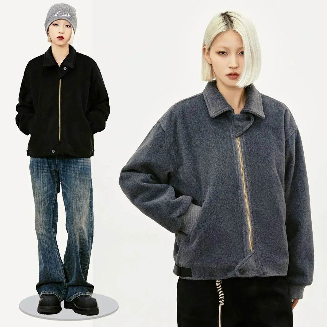 Casual Autumn winter Warm Cardigan Jacket Unisex - EX-STOCK Canada