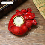 Halloween Heart Candlestick Decoration Horror Decoration Props - EX-STOCK Canada