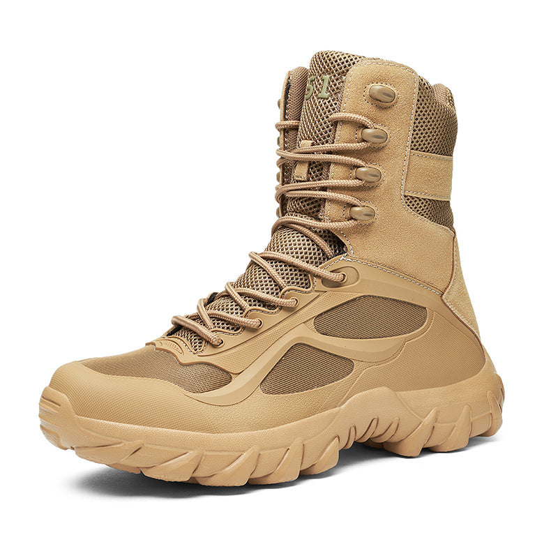 Men's High-Top Tactical Military Boots