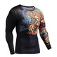 Flaming Dragon BJJ Rash Guard 