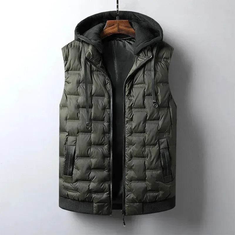 Puffer Vest for men Sleeveless Winter Jacket - EX-STOCK Canada