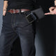 Men's denim jeans straight fitted pants - EX-STOCK Canada