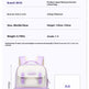 Lightweight Burden Alleviation Large Capacity Student Schoolbag EX-STOCK
