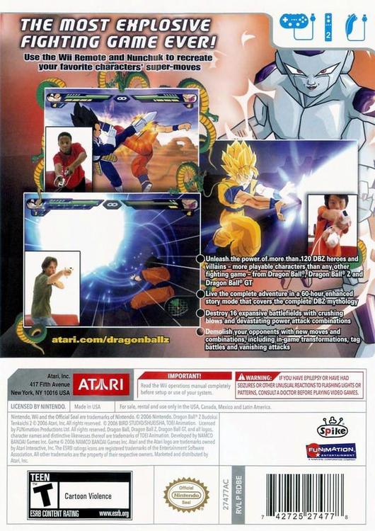 Dragon Ball Z: Budokai Tenkaichi 2 