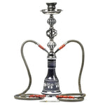 Double pipe glass hookah - EX-STOCK CANADA