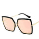 Reflective Fashion metal retro sunglasses for Women - EX-STOCK Canada