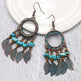 Handmade beaded tassel earrings - EX-STOCK Canada