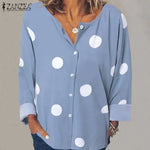 Women Print Blouse - EX-STOCK CANADA