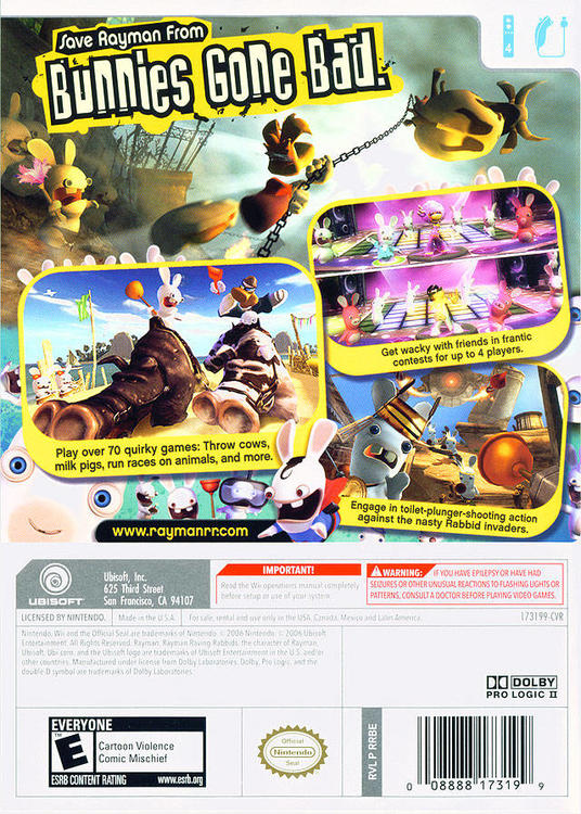 Rayman raving Rabbids 