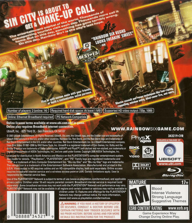 Tom Clancy's Rainbow Six Vegas 