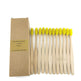 Eco friendly 12 Bamboo toothbrushes - EX-STOCK Canada