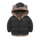 Children Boy's Cotton-padded Fleece Lined Puffer Winter Jacket for Kids - EX-STOCK CANADA