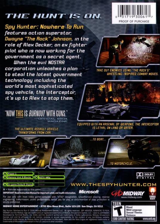 Spy Hunter: Nowhere to Run 