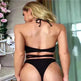 Solid Color Swimsuit Women Strappy Swimsuit Charming Bikini - EX-STOCK CANADA