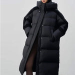 Down Jacket Winter Women's Mid-length Thick Coat - EX-STOCK Canada