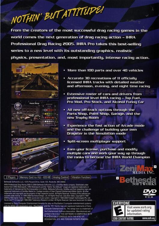 IHRA Professional Drag Racing 2005 