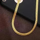 Men Necklace Gold Tone Snake Chain - EX-STOCK CANADA