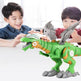 Intelligent Robot Toy Dinosaur with Spray Mist, Sound & Light