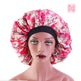 Beauty print Satin Silk Hair Bonnet for sleeping - EX-STOCK Canada