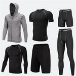 Compression Sport Fitness Workout Gym Outfit 7pcs set for men - EX-STOCK Canada