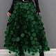Women's Retro fashion Line Midi Maxi Prairie Skirt - EX-STOCK Canada