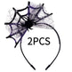 Lace Spider Web Hair-hoop Headband Halloween Ghost Festival - EX-STOCK Canada
